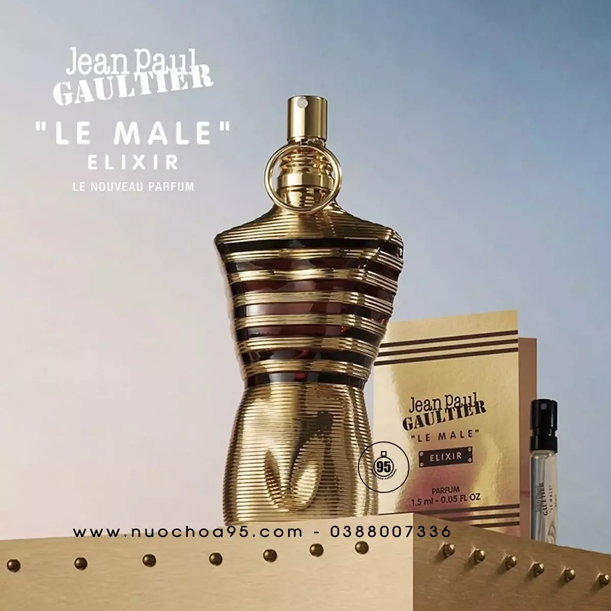 Nước hoa Jean Paul Gaultier Le Male Elixir - Ảnh 2
