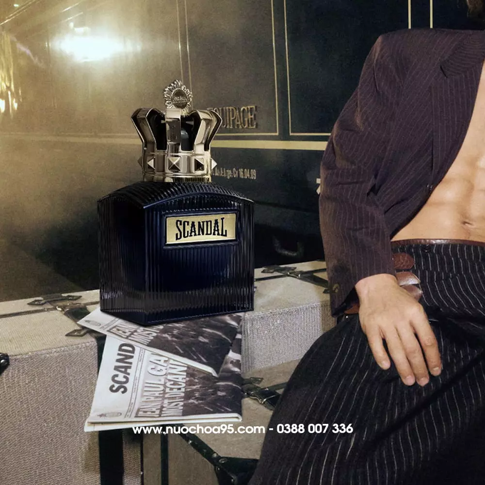 Nước hoa Jean Paul Gaultier Scandal Pour Homme EDP Intense - Ảnh 1
