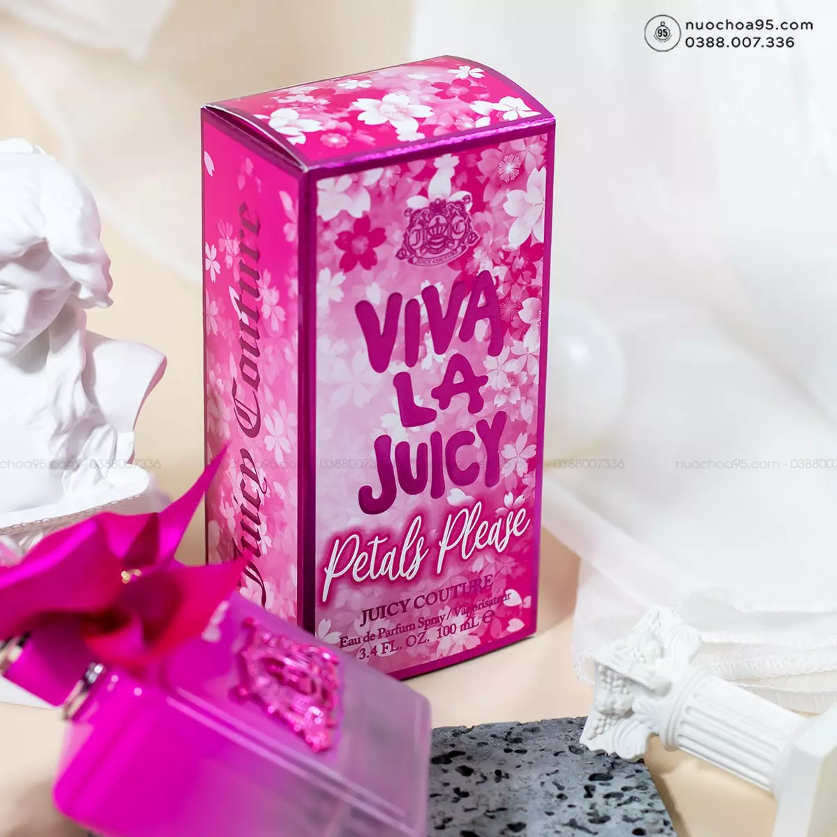 Nước hoa Juicy Couture Viva La Juicy Petals Please - Ảnh 3