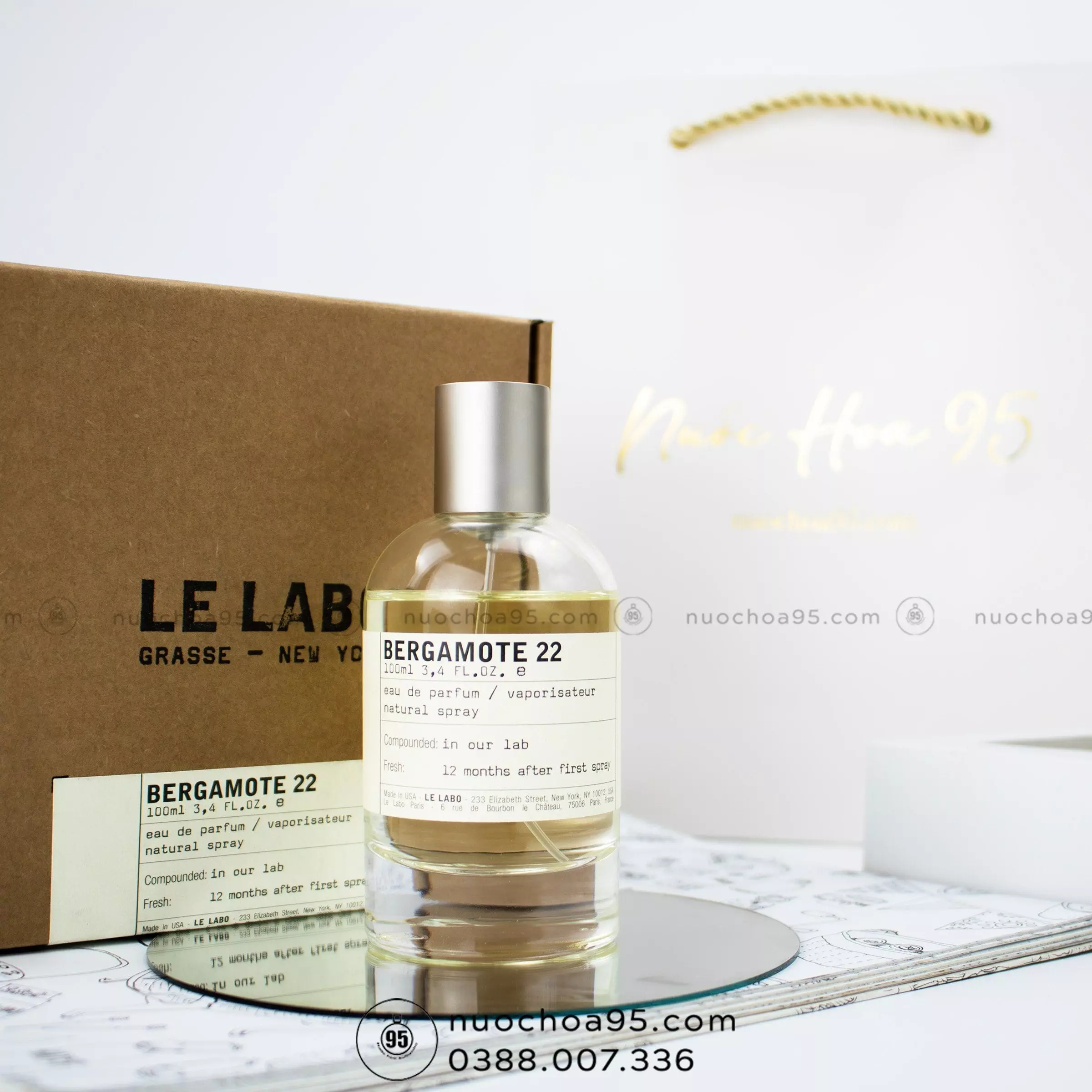 Nước hoa Le Labo Bergamote 22 - Ảnh 2