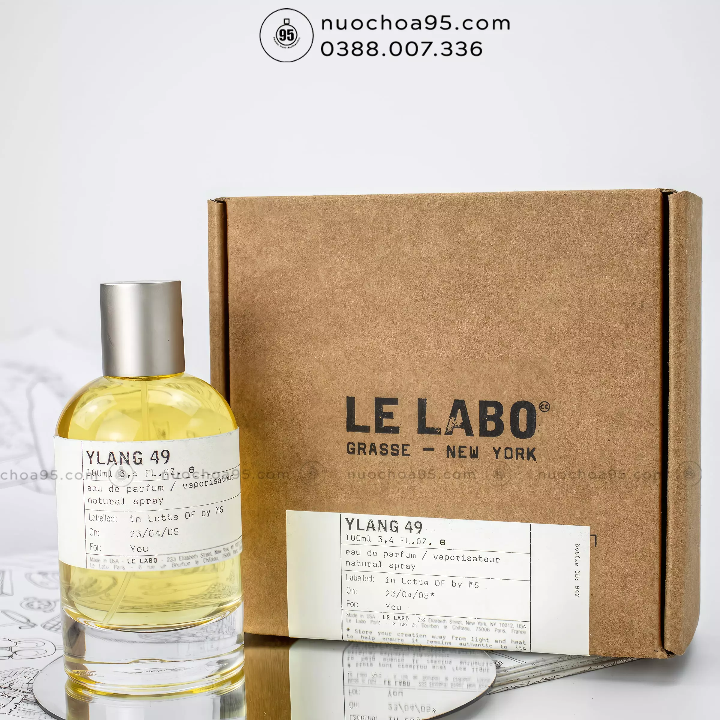 Nước hoa Le Labo Ylang 49 - Ảnh 1