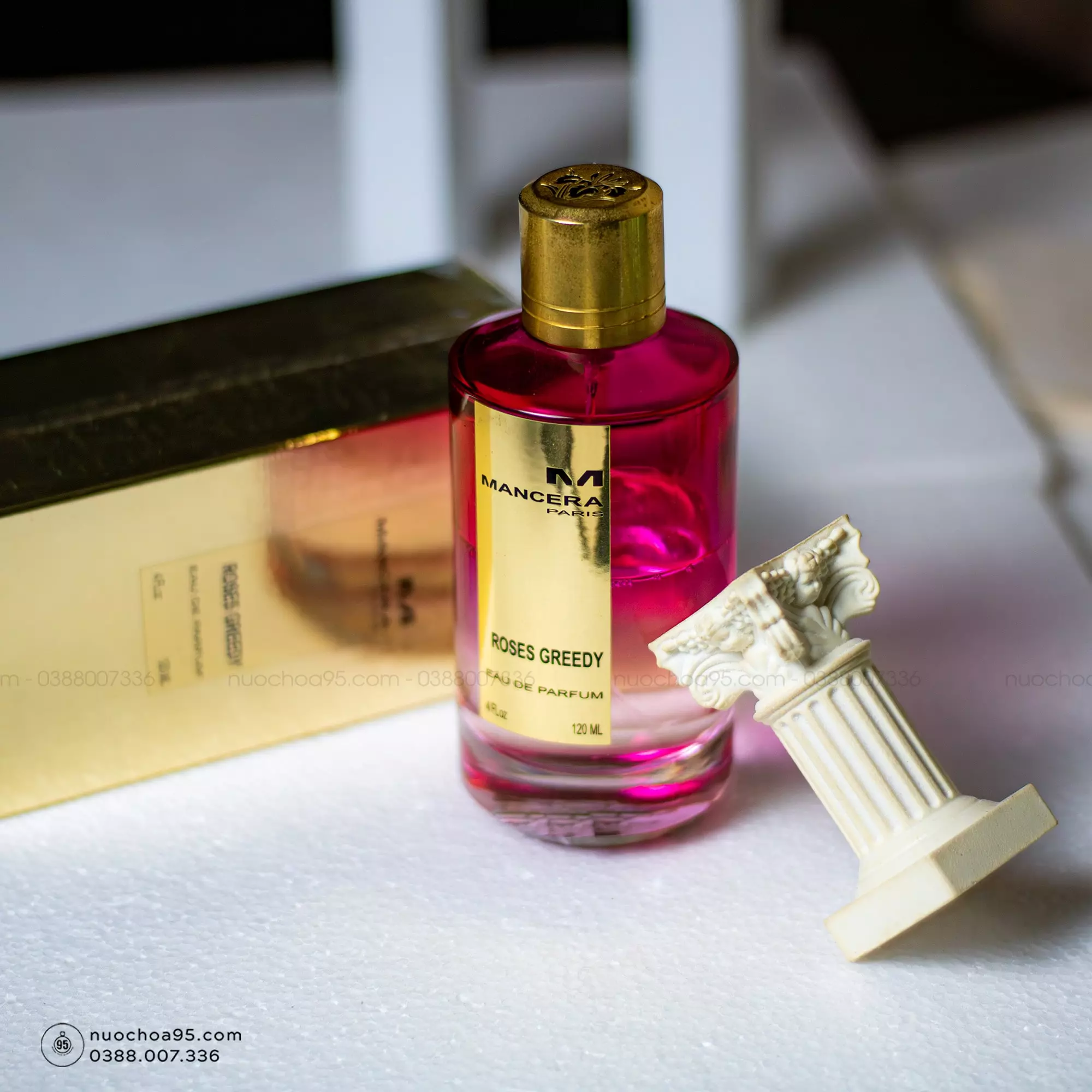 Nước hoa unisex Mancera Roses Greedy của hãng Mancera Nước hoa Mancera Roses Greedy - Ảnh 1