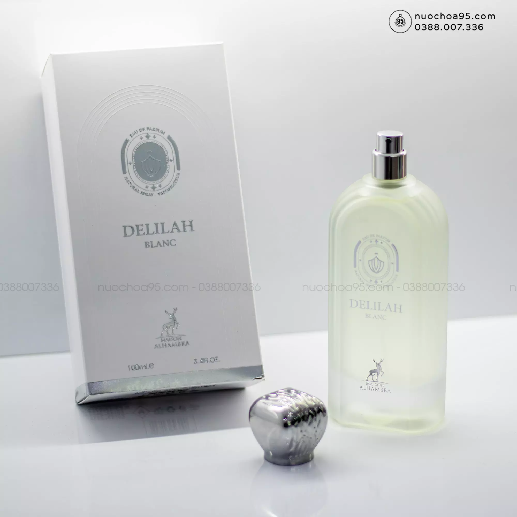 Nước hoa Maison Alhambra Delilah Blanc EDP - Ảnh 1
