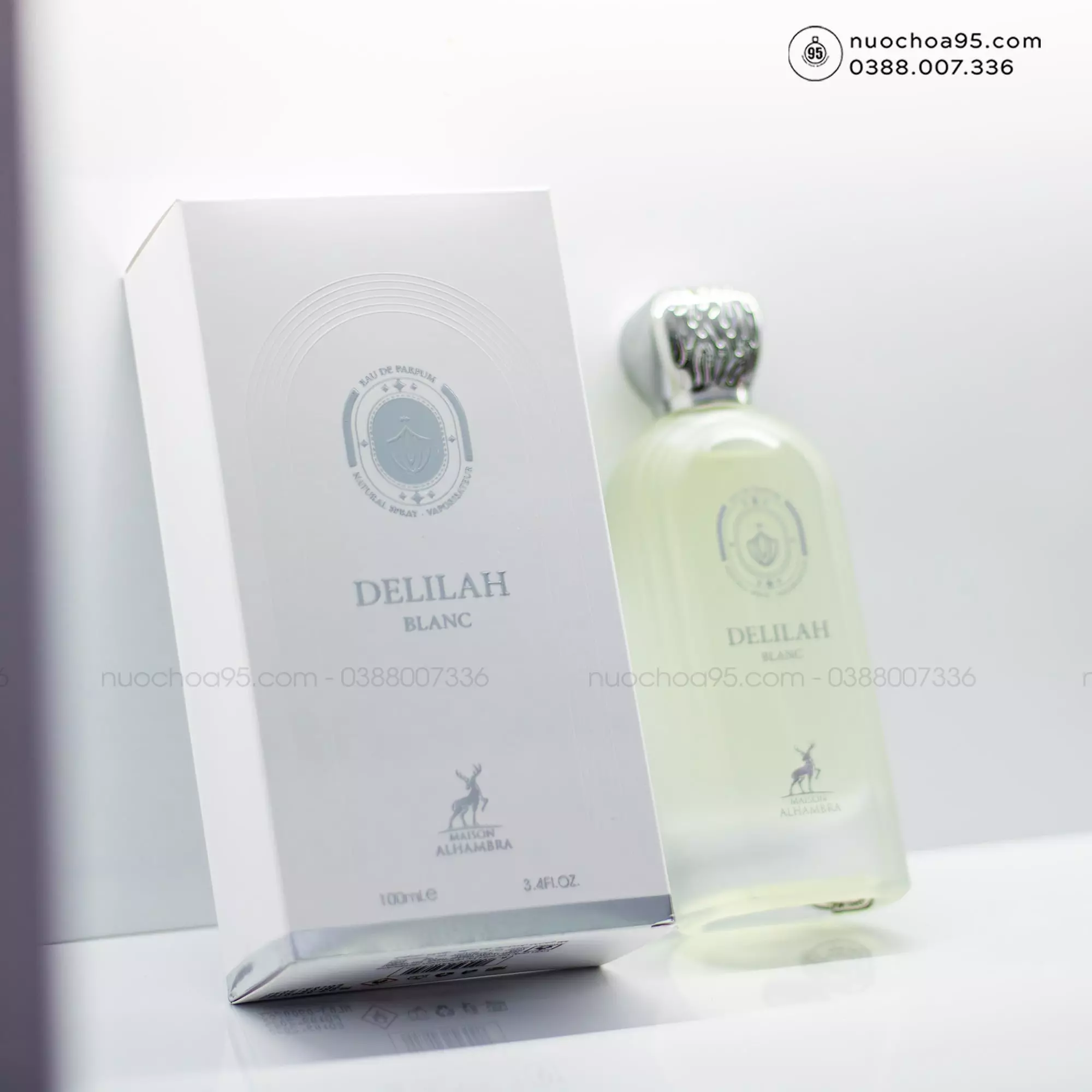 Nước hoa Maison Alhambra Delilah Blanc EDP - Ảnh 3