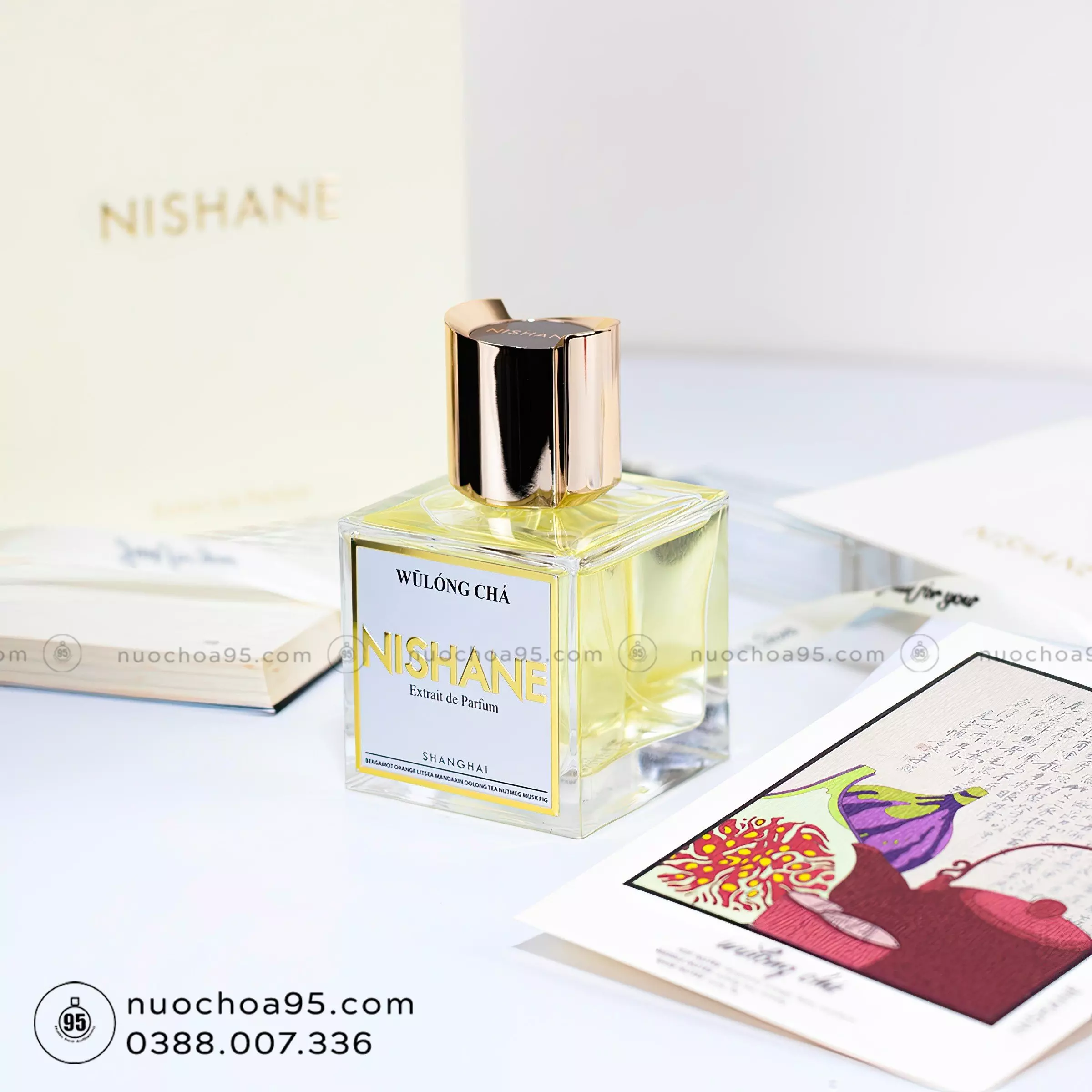 Nước hoa Nishane Wulong Cha Extrait De Parfum - Ảnh 1
