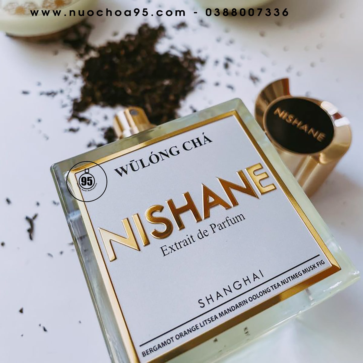 Nước hoa Nishane Wulong Cha Extrait De Parfum - Ảnh 2