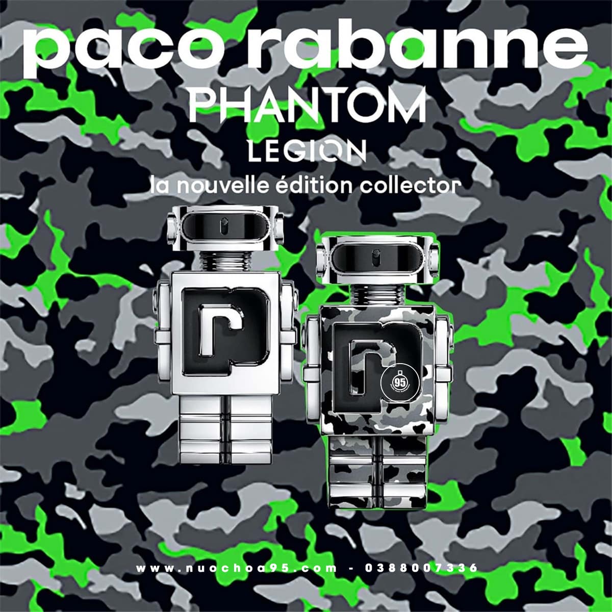 Nước hoa Paco Rabanne Phantom Legion EDT Limited - Ảnh 1