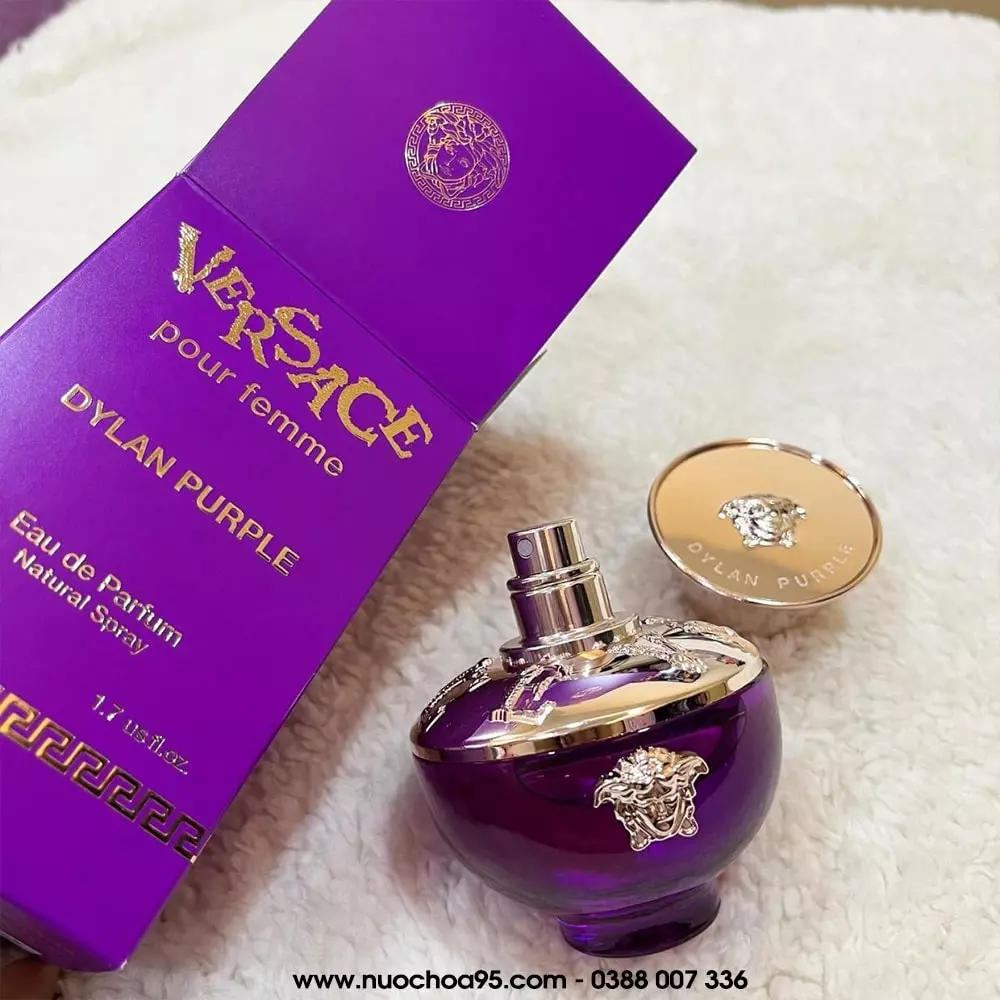 Nước hoa Versace Pour Femme Dylan Purple EDP - Ảnh 2