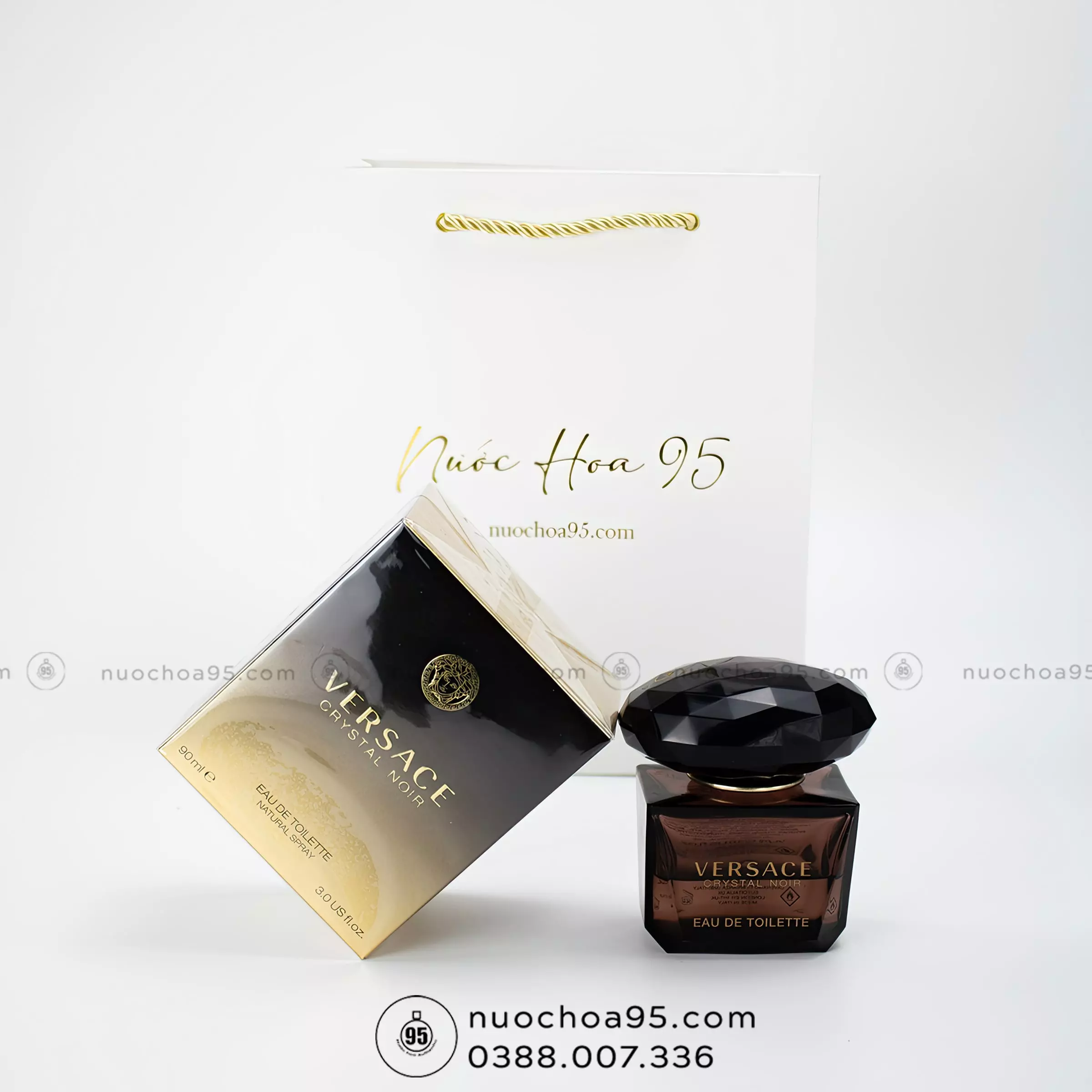 Nước hoa nữ Versace Crystal Noir của hãng Versace  Nước hoa Versace Crystal Noir - Ảnh 1