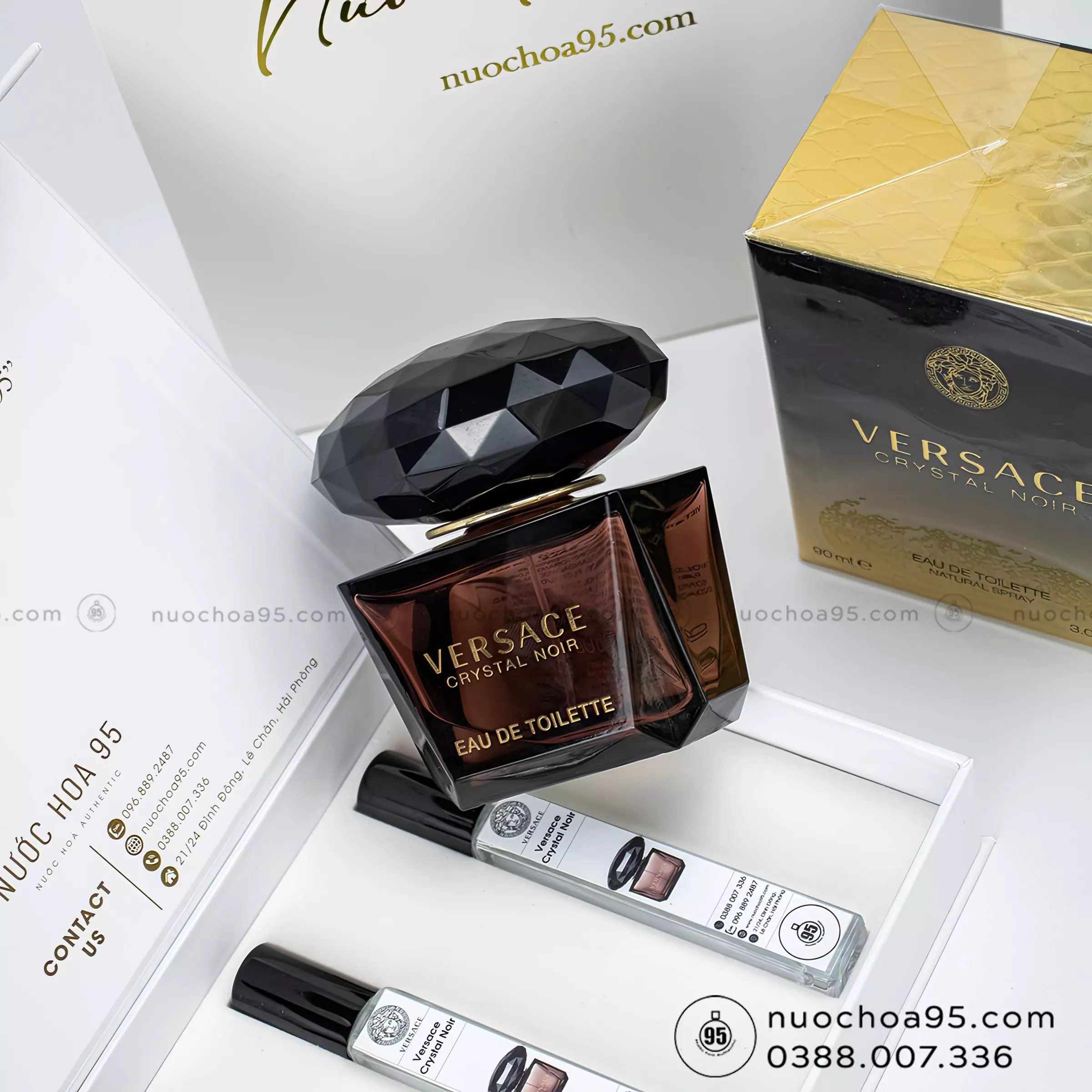 Nước hoa nữ Versace Crystal Noir Nước hoa Versace Crystal Noir - Ảnh 2