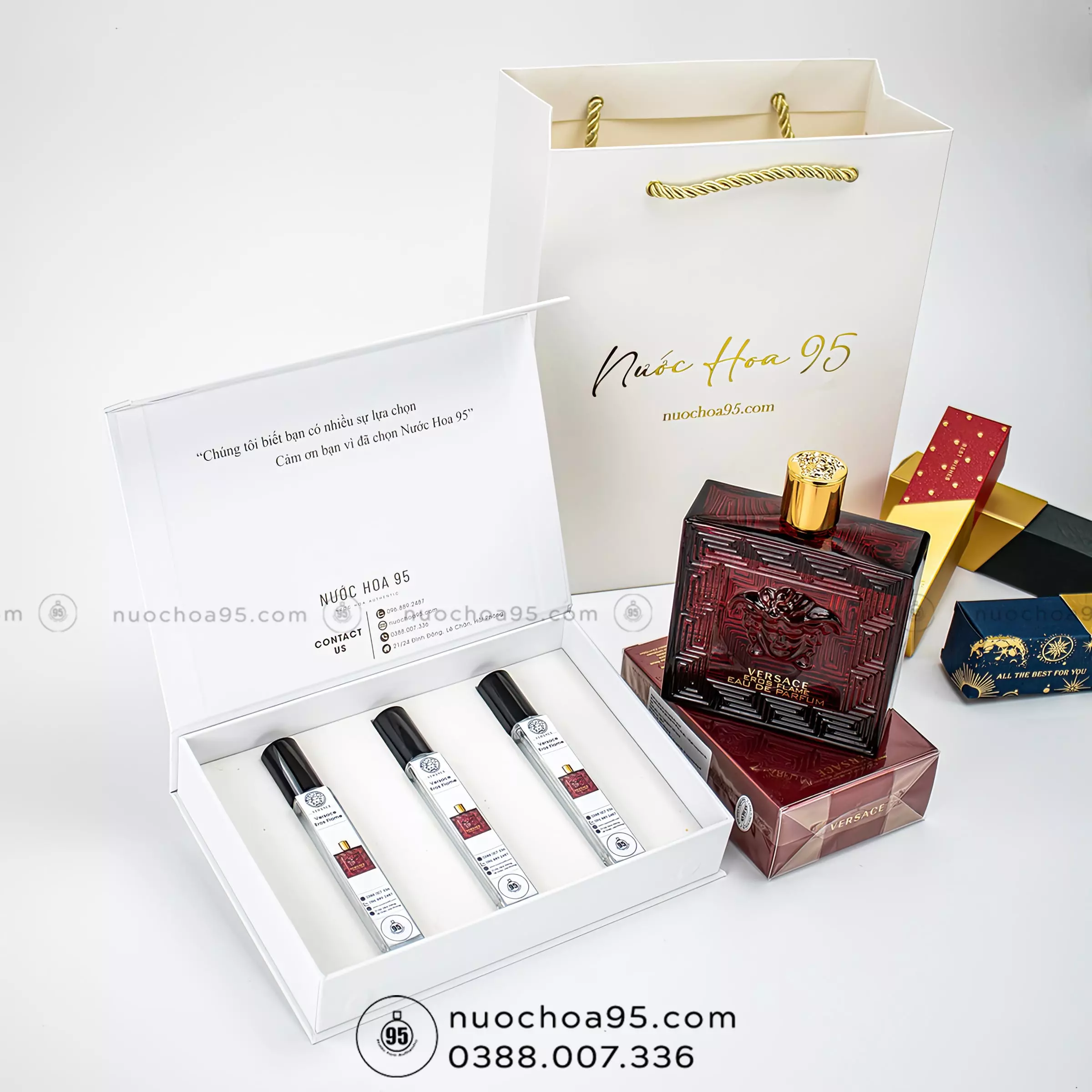 Versace Eros Flame Nước hoa Versace Eros Flame - Ảnh 1