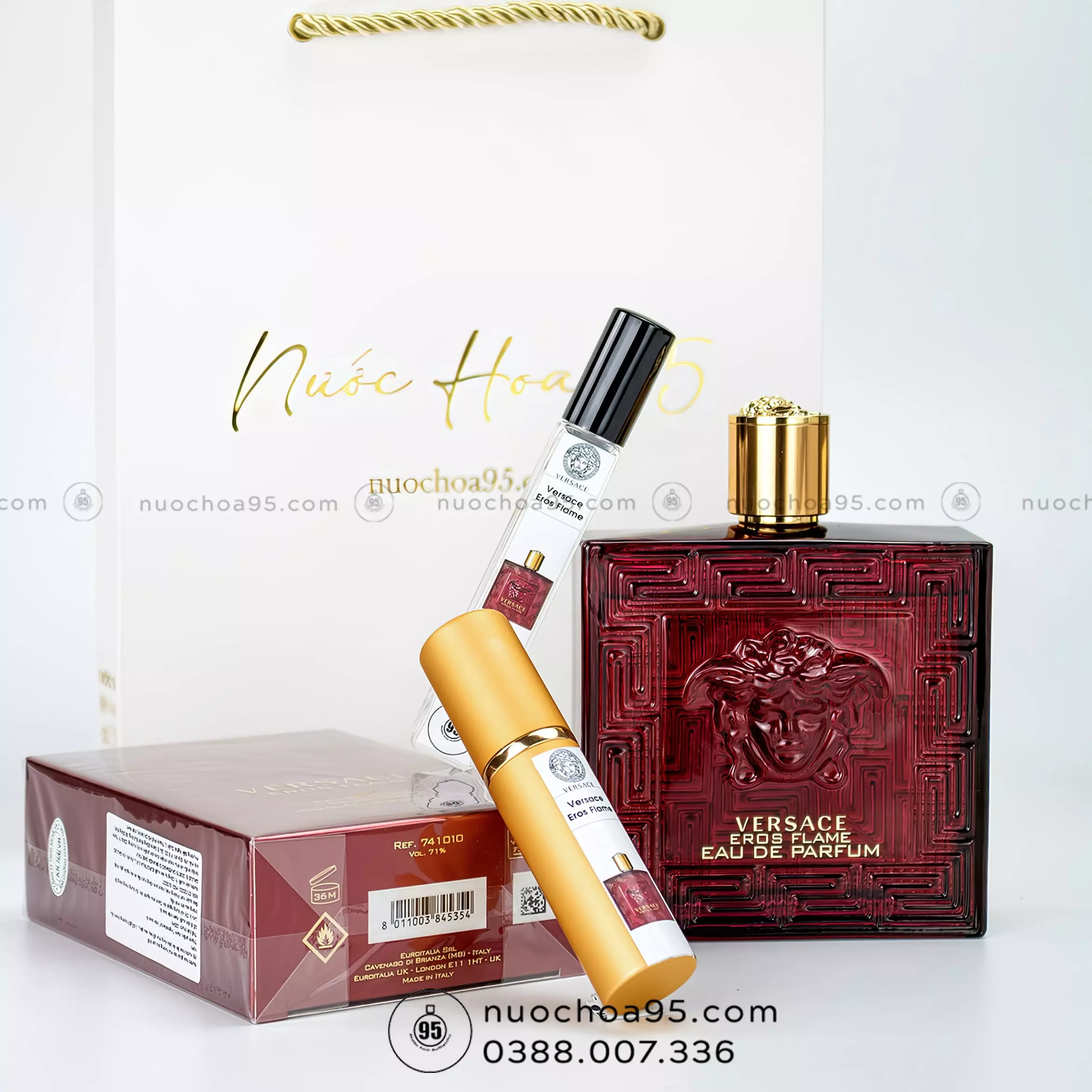 Nước hoa nam Versace Eros Flame Nước hoa Versace Eros Flame - Ảnh 3