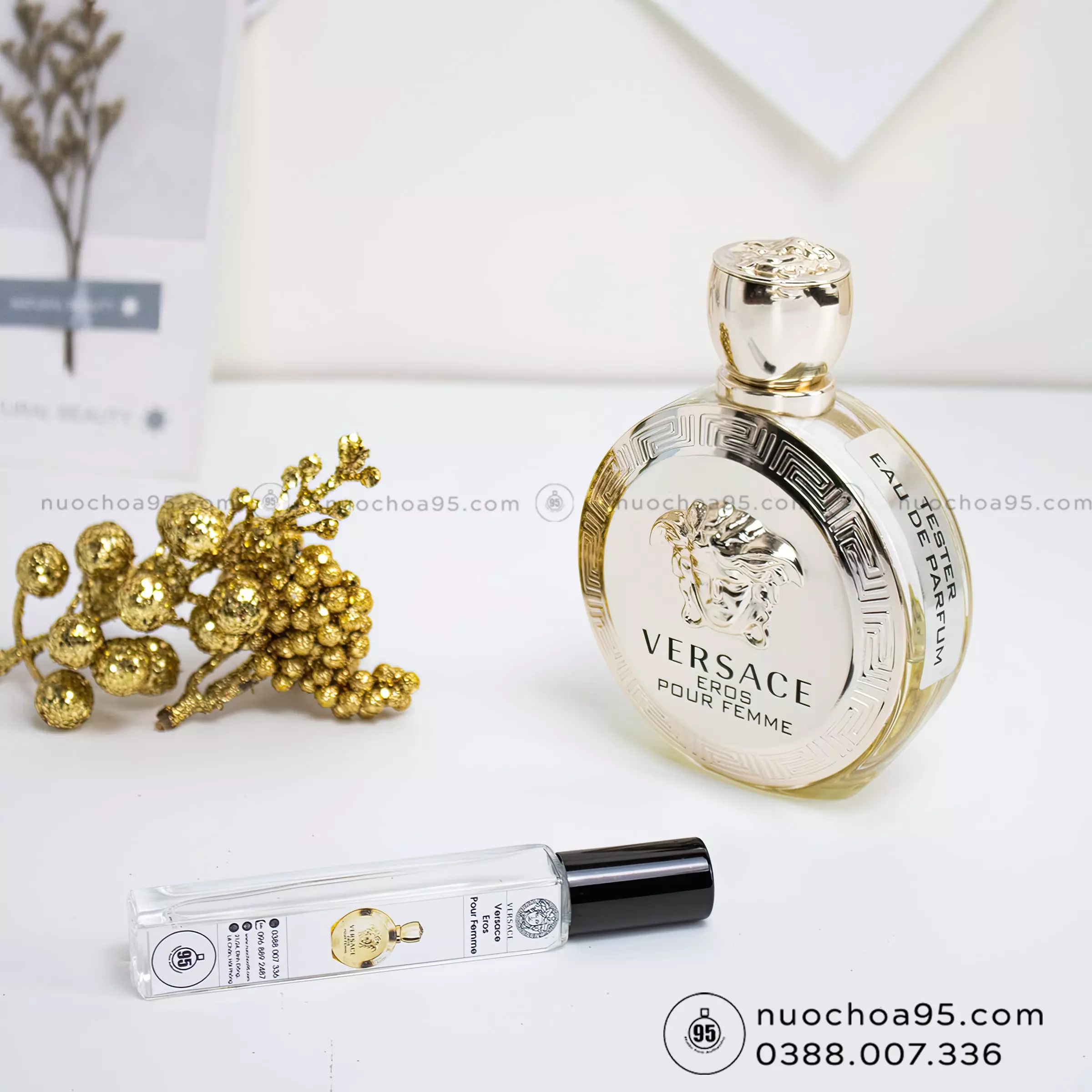 Eros Pour Femme Nước hoa Versace Eros Pour Femme Eau De Parfum - Ảnh 2