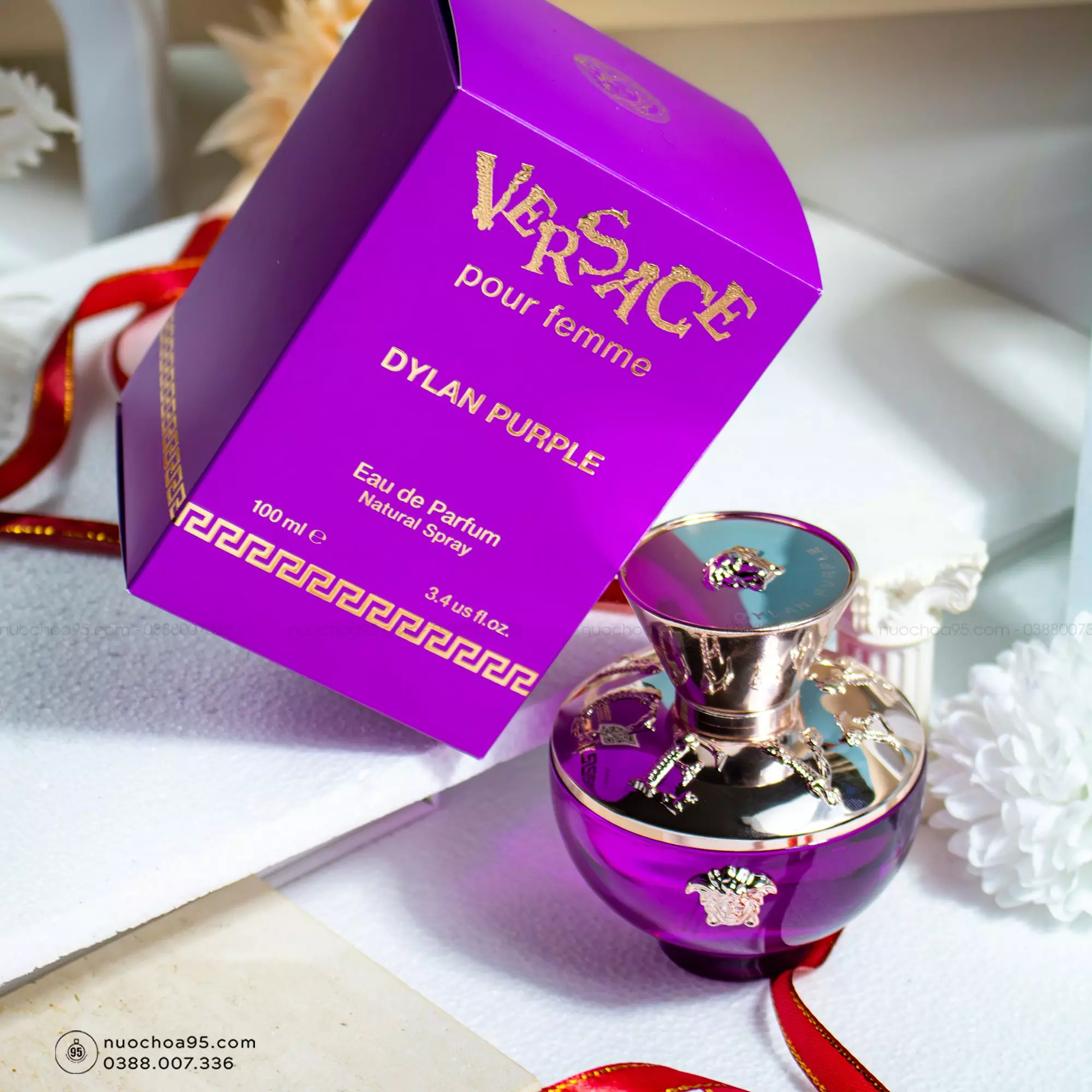Nước hoa Versace Pour Femme Dylan Purple EDP - Ảnh 2