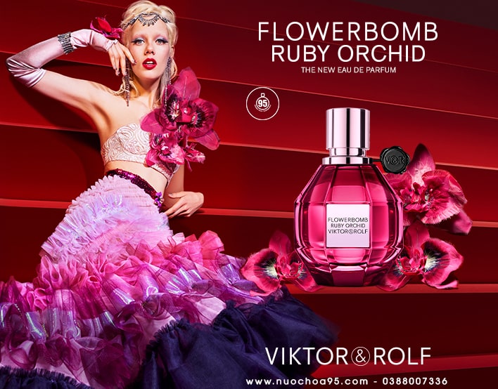 Nước hoa Viktor & Rolf Flowerbomb Ruby Orchid  - Ảnh 1
