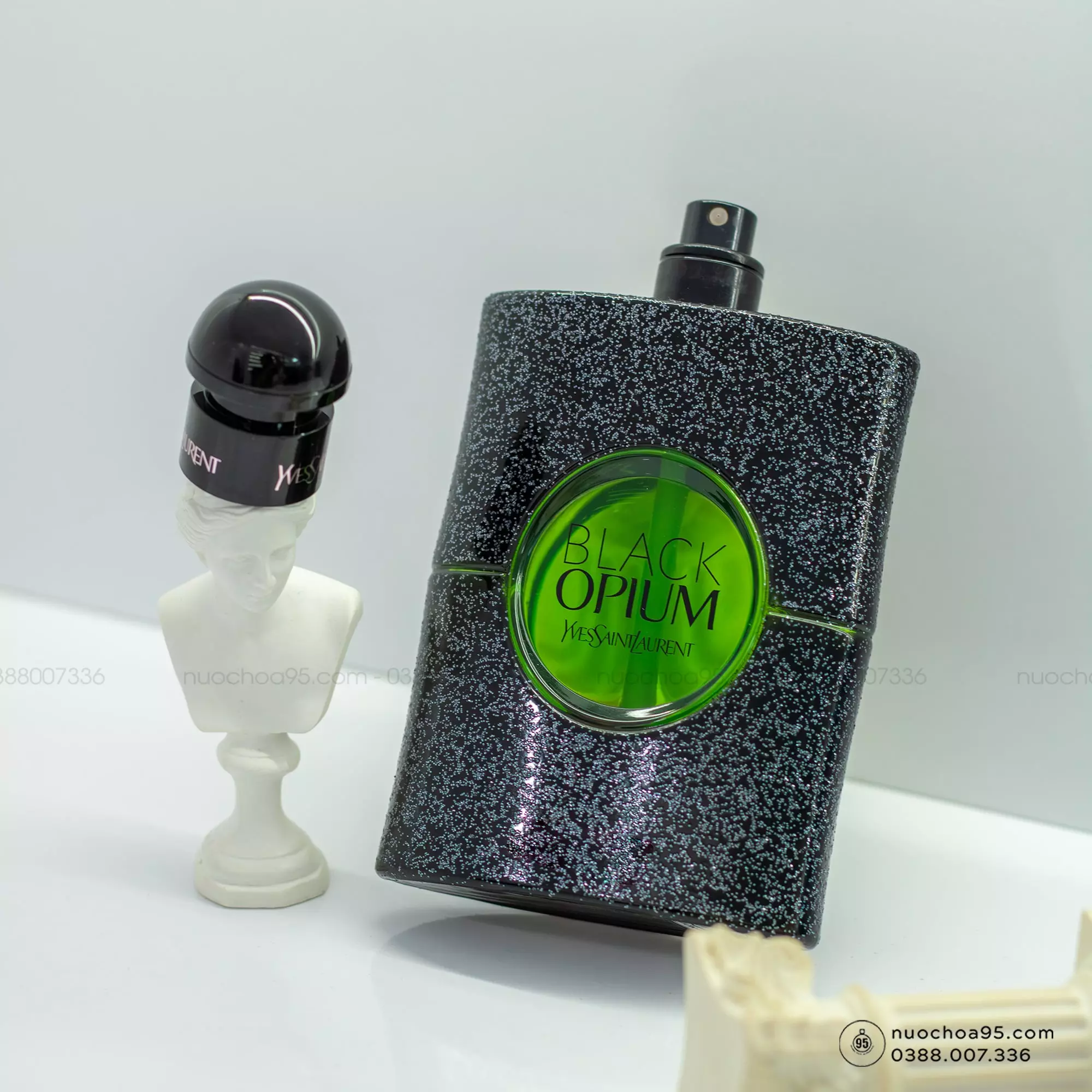 Nước hoa Yves Saint Laurent Black Opium Illicit Green - Ảnh 1