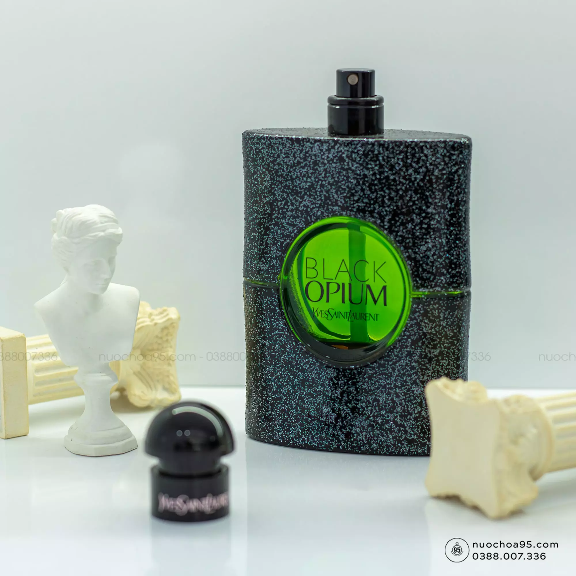 Nước hoa Yves Saint Laurent Black Opium Illicit Green - Ảnh 2
