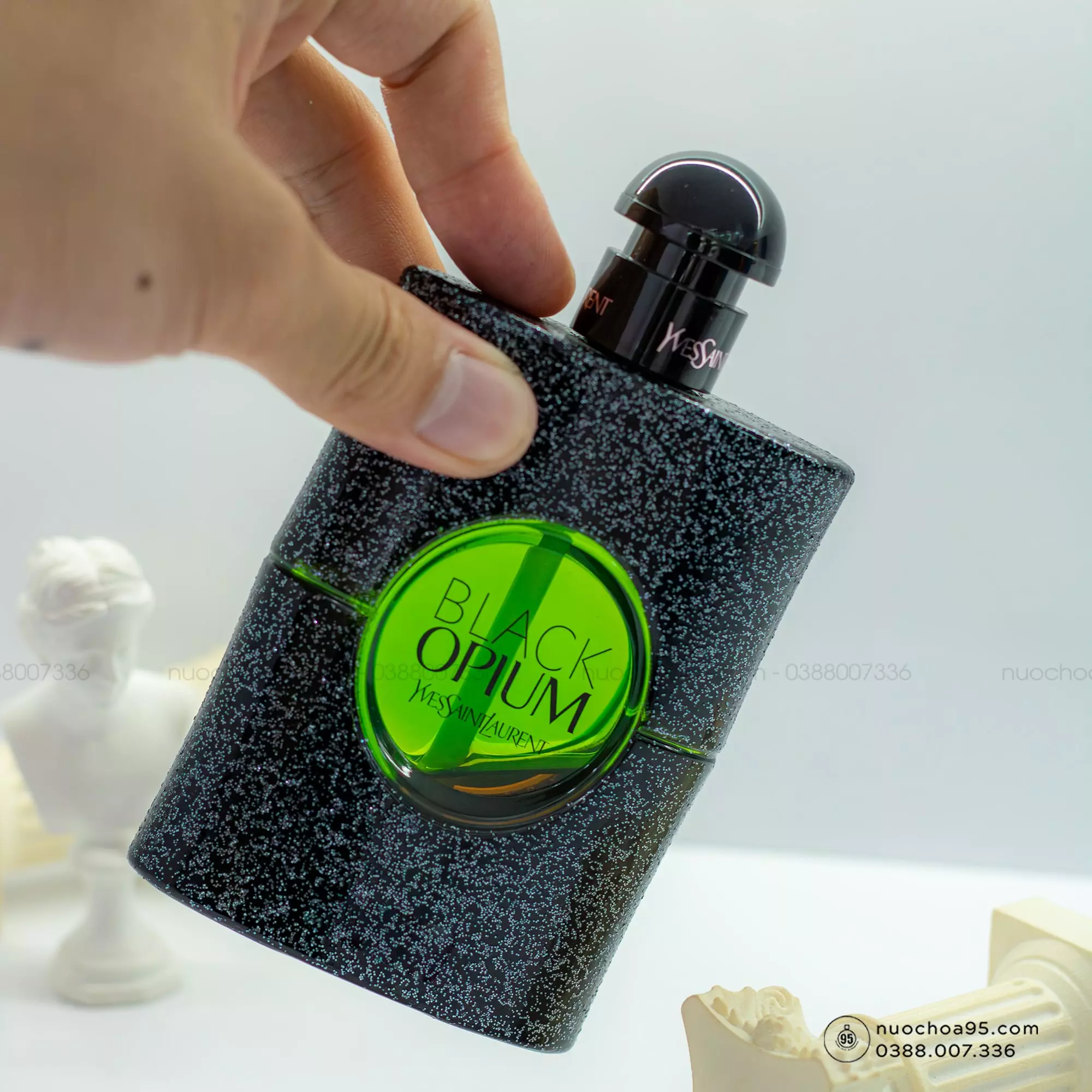 Nước hoa Yves Saint Laurent Black Opium Illicit Green - Ảnh 3