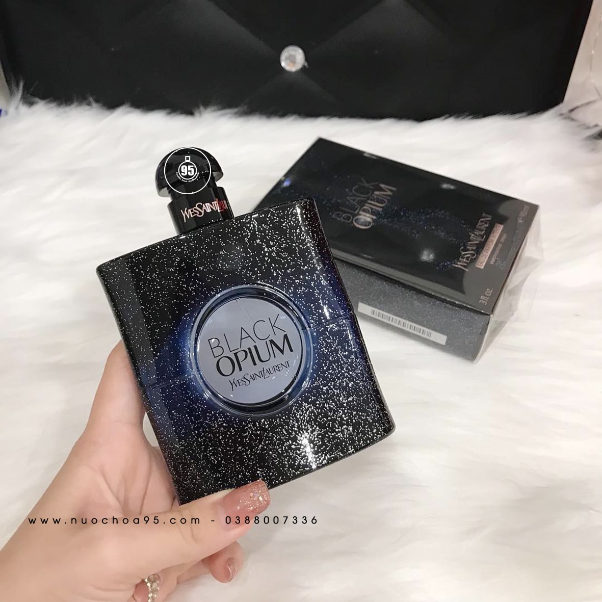 Nước hoa YSL Black Opium Eau De Parfum Intense - Ảnh 2