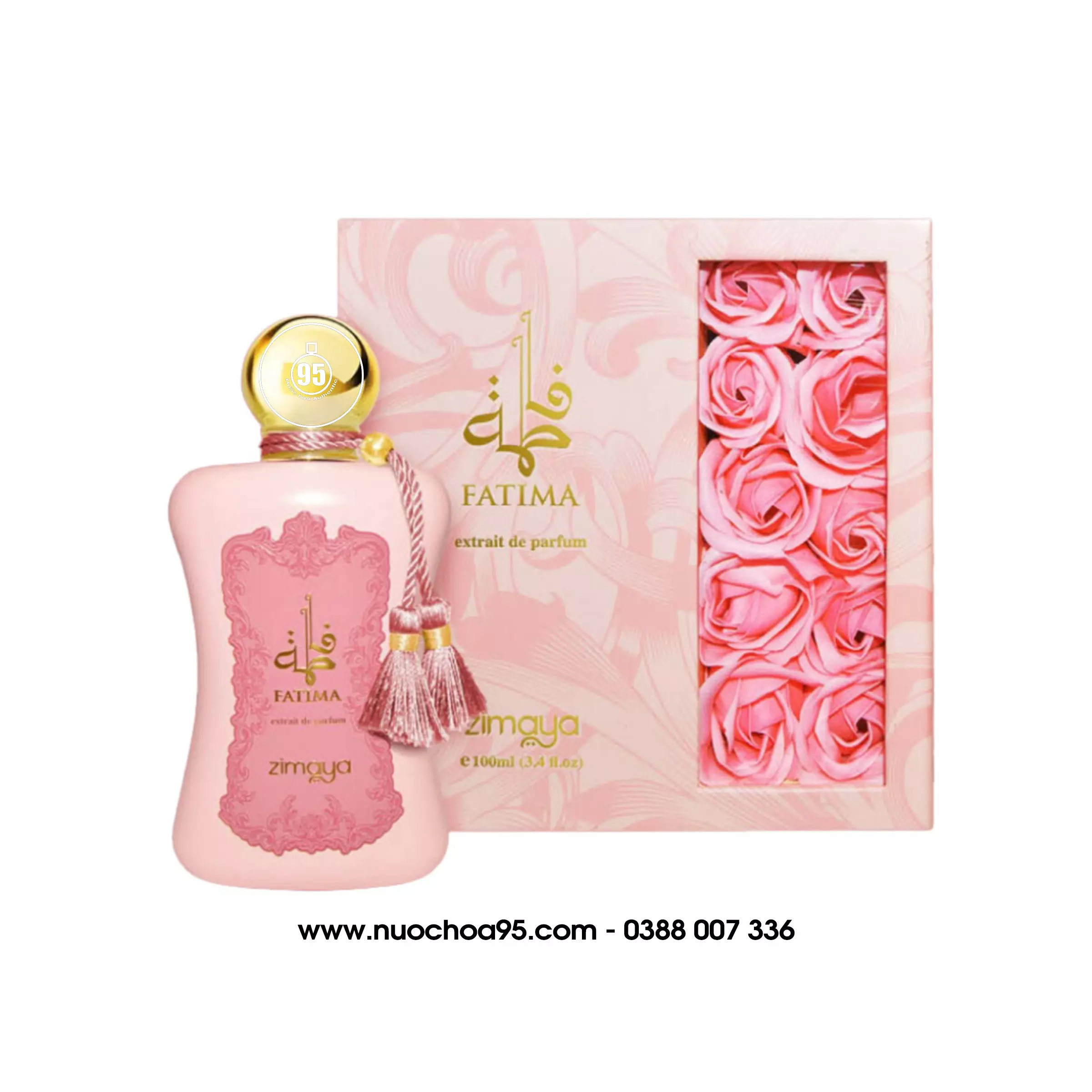 Nước hoa Zimaya Fatima Pink Extrait De Parfum