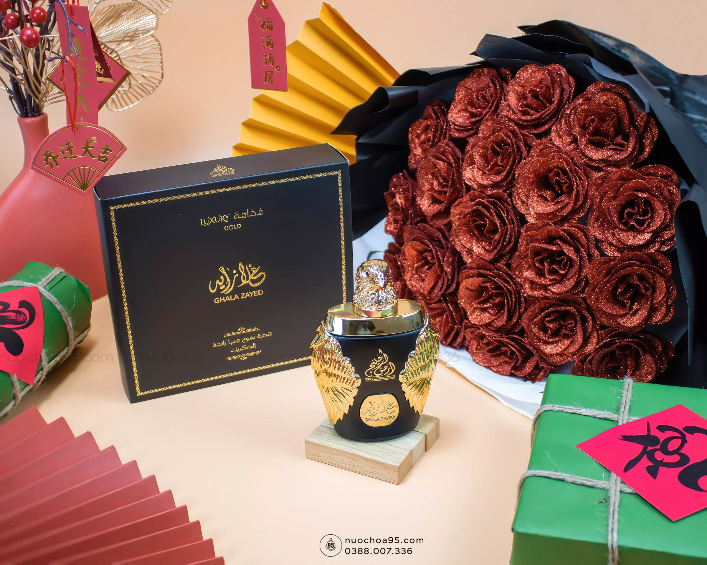 Nước hoa Ghala Zayed Luxury Gold EDP 