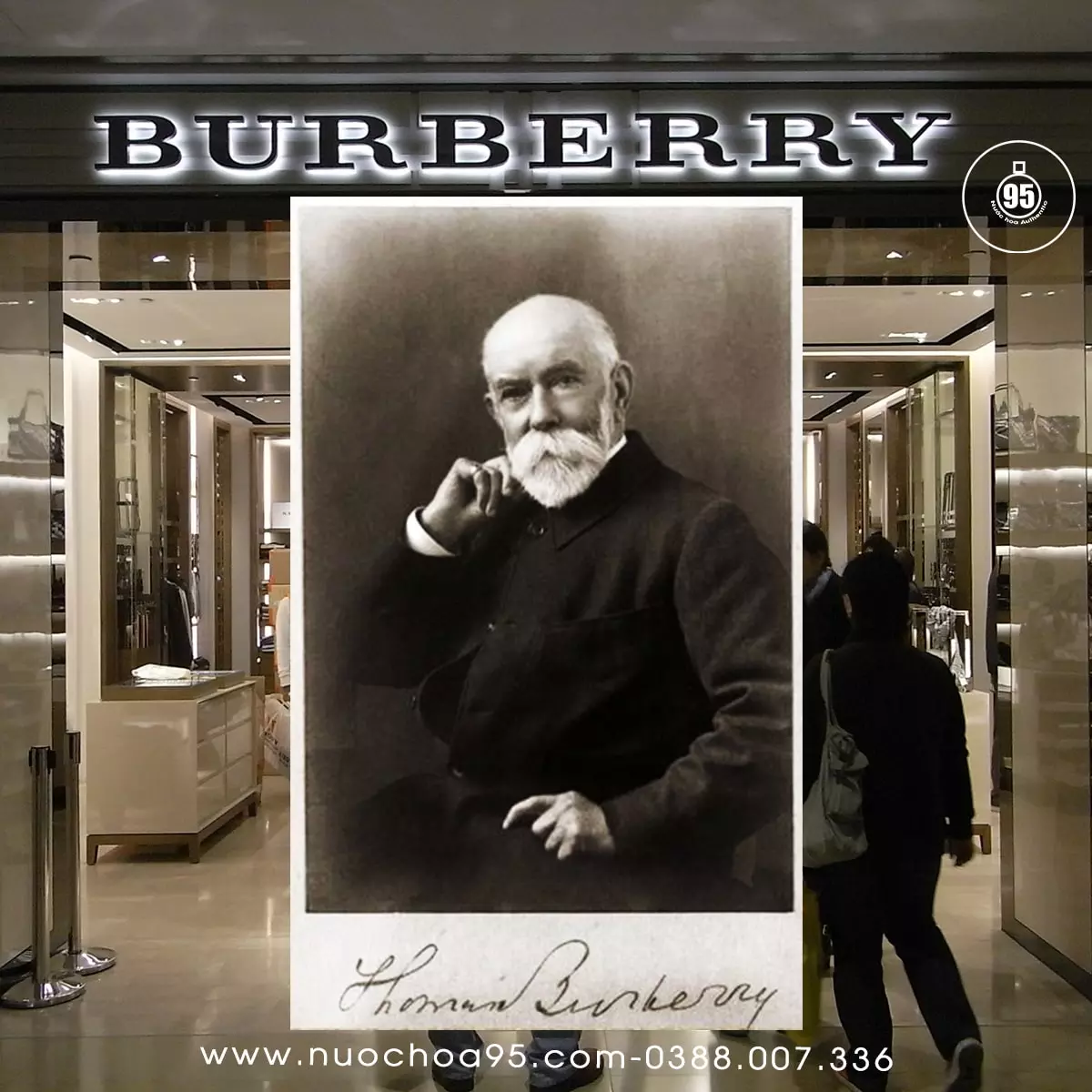 Thomas Burberry - Nhà sáng lập thương hiệu Burberry