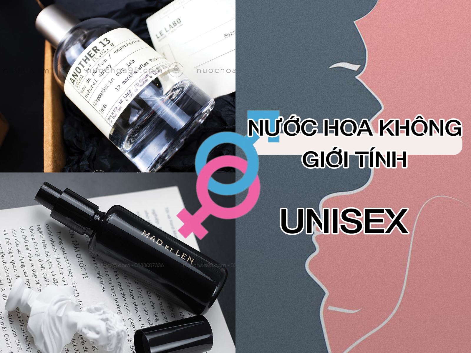 Chọn nước hoa không giới tính - nước hoa unisex